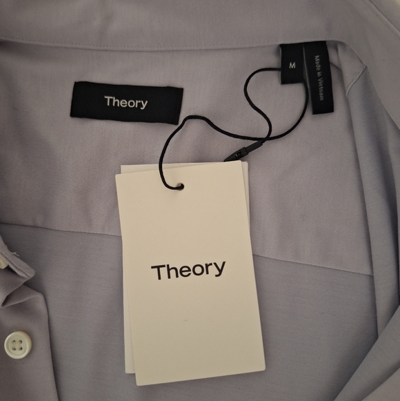 NWT THEORY Lavender Men's Dress Shirt - Picture 6 of 8